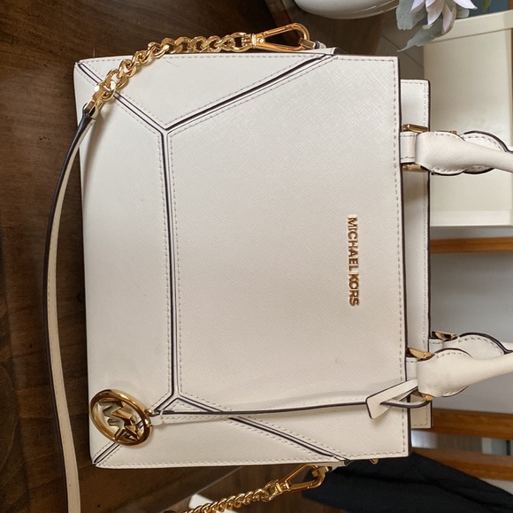 Michael Kors white satchel - Picture 2 of 5